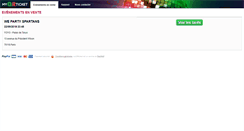 Desktop Screenshot of myqrticket.com